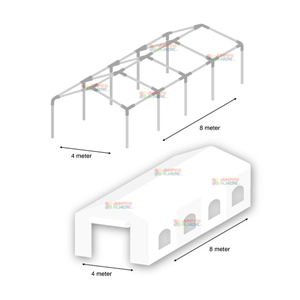 Partytent 8x4 Meter